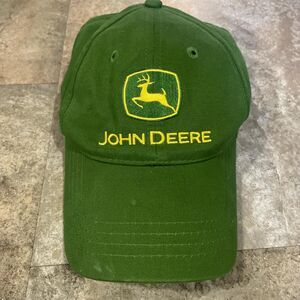 john deer green logo hat